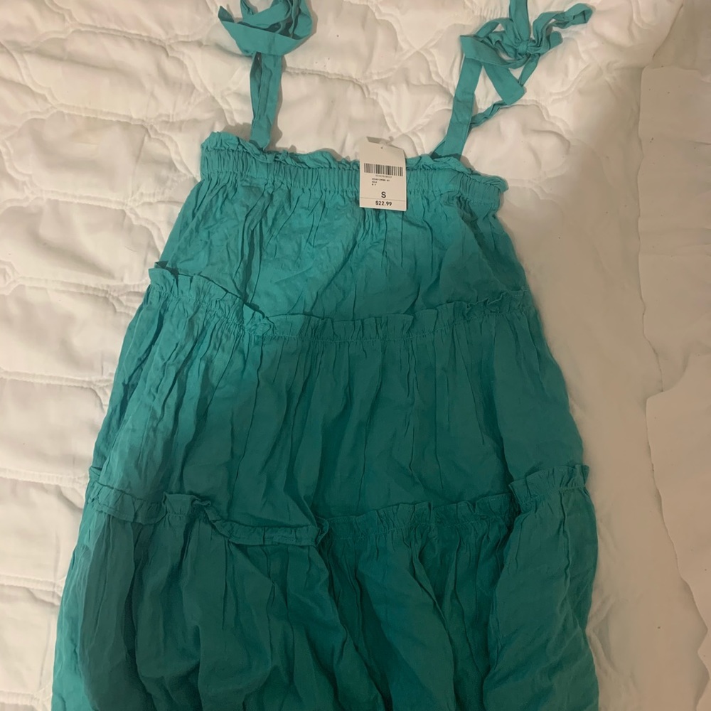 FOREVER 21 tie shoulder sun dress so cute!!!